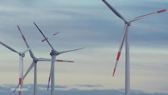 Windräder in einem Onshore-Windpark © Screenshot 