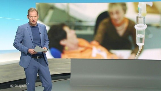 Thilo Tautz moderiert das Nordmagazin am 04.02.2023. © Screenshot 