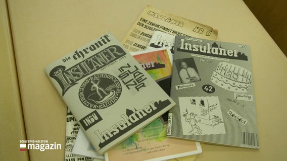 Die Zeitschrift Insulaner, eine Schülerzeitung © Screenshot 