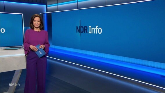 Romy Hiller moderiert NDR Info um 16:00. © Screenshot 