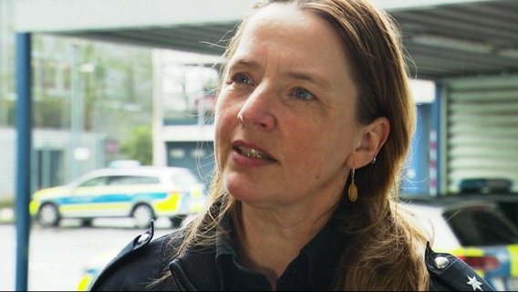 Astrid Heidorn, Polizeidirektion Itzehoe. © Screenshot 