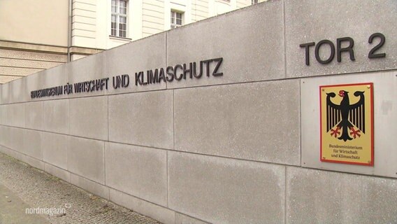 Die Fassade des Ministeriums für Wirtschaft und Klimaschutz © Screenshot 