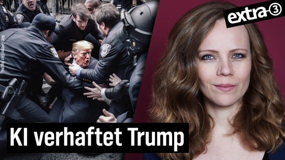 KI verhaftet Trump mit Helene Bockhorst - Bosettis Woche #39 © NDR 