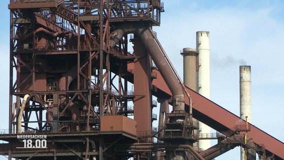 Ein Stahlwerk der Salzgitter-AG. © Screenshot 