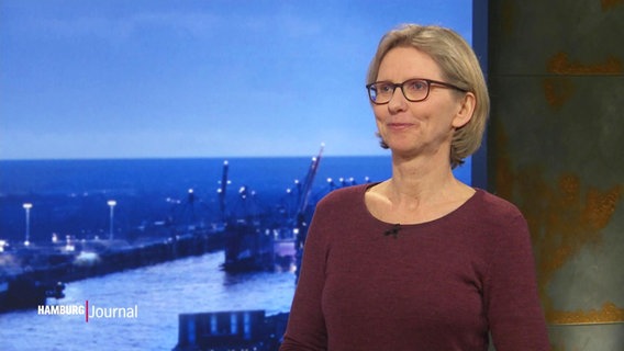 Sylvia Sonnemann von "Mieter helfen Mietern" ist zu Gast im Studio. © Screenshot 