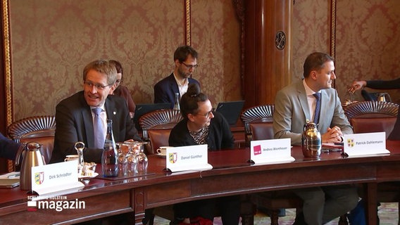 Aufnahme während der Ministerpräsidenten Konferenz in Bremen. © Screenshot 