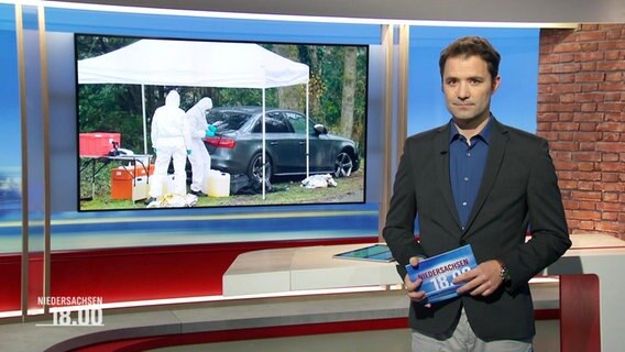 Johannes Avenarius moderiert das Niedersachsen Magazin um 18:00 Uhr. © Screenshot 