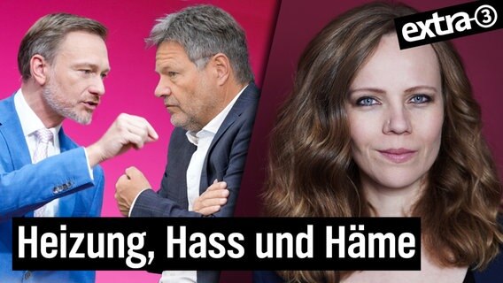 Heizung, Hass und Häme mit Julia Mateus - Bosettis Woche #47 © NDR 