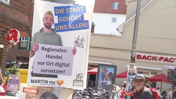 Wahlkampfplakat. © Screenshot 