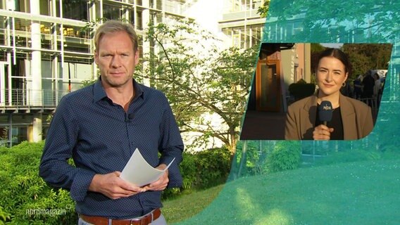 Thilo Tautz im Gespräch mit Reporterin Lena-Marie Walter. © Screenshot 