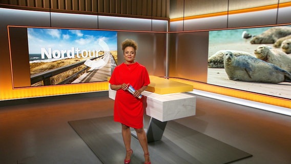 Nadja Babalola moderiert die Sendung Nordtour. © Screenshot 