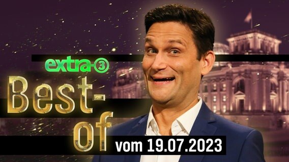 Christian Ehring mit einem Best-of International © NDR 
