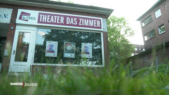Das Theater "Das Zimmer" von außen betrachtet. © Screenshot 
