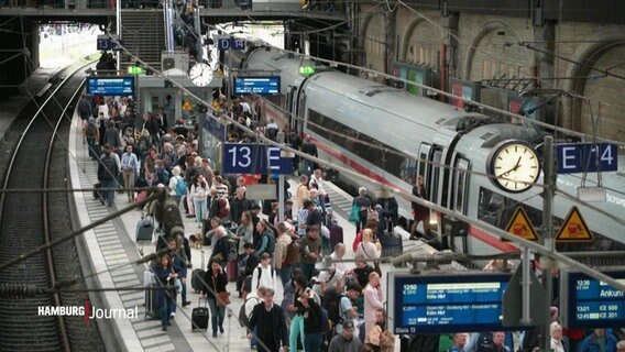Szene auf einem Bahngleis. © Screenshot 