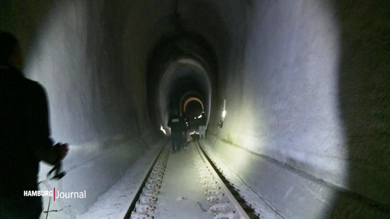 Blick in den Schellfischtunnel. © Screenshot 