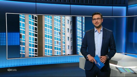 Nachrichtensprecher Christopher Scheffelmeier. © Screenshot 