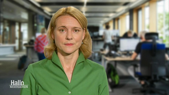 Reporterin Hilke Janssen. © Screenshot 