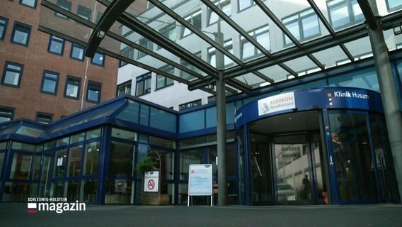 Das Klinikum Nordfriesland in Husum. © Screenshot 
