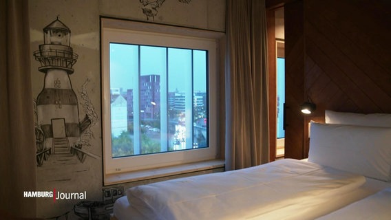 Ein Zimmer im neuen "Viva con Agua" Hotell Villa Viva. © Screenshot 