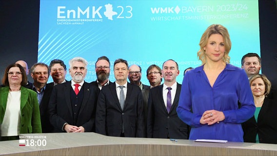 Eva Diedirch moderiert das Schleswig-Holstein Magazin. © Screenshot 