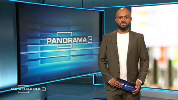 Aimen Abdulaziz-Said moderiert Panorama3. © Screenshot 