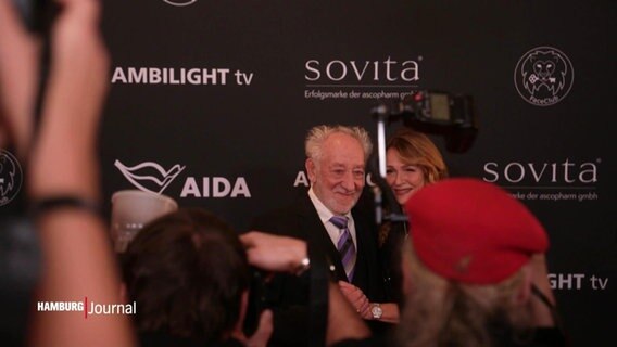 Dieter Hallervorden bei "Movie Meets Media" im Hotel Atlantic © Screenshot 