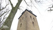 Der Glockenturm in Engter © Screenshot 