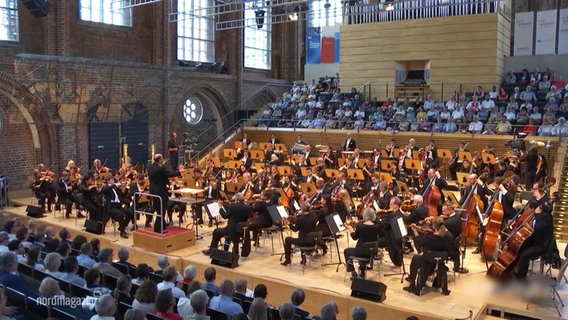 Ein Orchester und Publikum. © Screenshot 
