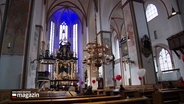 Blick in das Kirchenschiff der Lübecker St.Jakobi-Kirche © Screenshot 