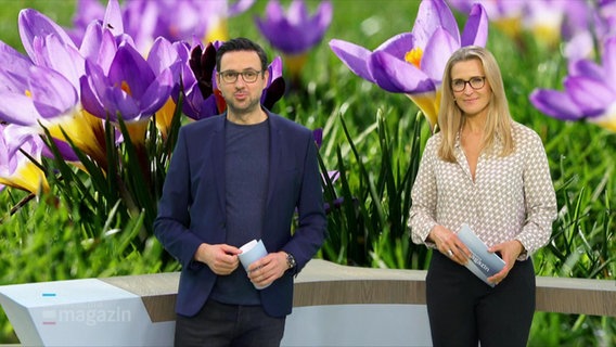 Christopher Scheffelmeier und Gabi Lüeße © Screenshot 
