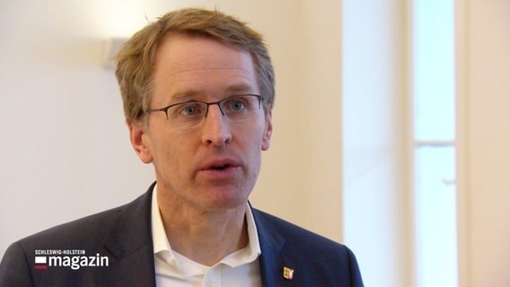 Ministerpräsident Daniel Günther, CDU © Screenshot 