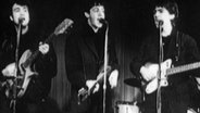 Eine alte Aufnahme der Beatles in Hamburg. © Screenshot 