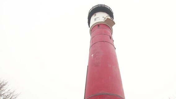 Der Leuchtturm von Wangerooge. © Screenshot 