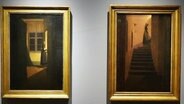 Zwei Gemälde von Caspar David Friedrich. © Screenshot 