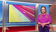 Tina Hermes moderiert Hallo Niedersachsen um 19:30 Uhr. © Screenshot 