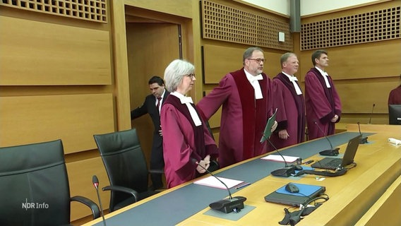 Richter:innen im Gerichtssaal. © Screenshot 