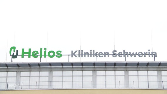 Das Helios Klinikum in Schwerin.  
