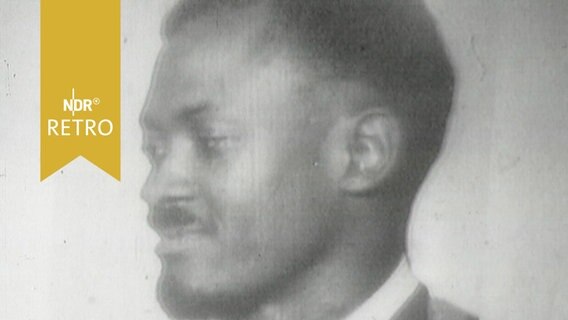 Porträtfoto von Patrice Lumumba  