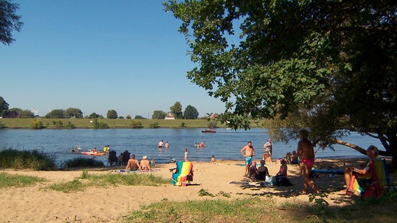 Die Nähe zur Elbe macht die Elbmarsch zu einer beliebten Freizeit- und Urlaubsregion. © NDR/Nathalie Siegler 