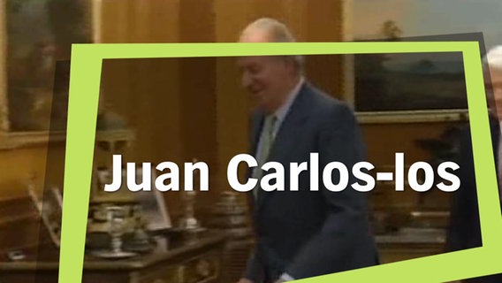 Juan Carlos läuft an einem Stock durchs Bild.  Foto: Screenshot