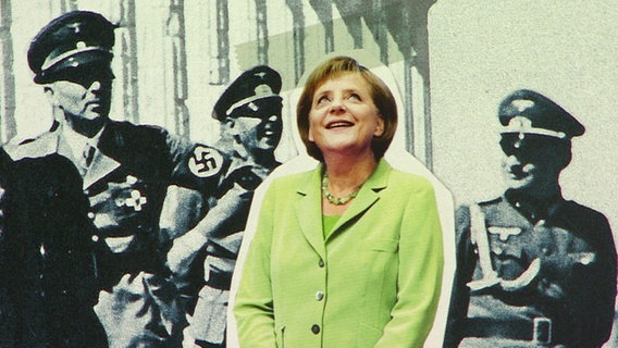 Screenshot der Spiegel-Titelseite: The German Übermacht.  