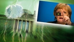 Neulich-im-Bundestag-Star: Angela Merkel © NDR Foto: Screenshot