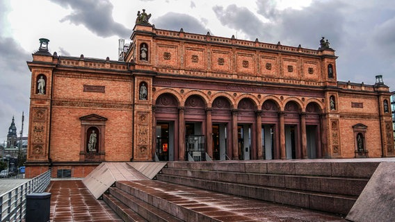 Blick auf die Hamburger Kunsthalle. © NDR Foto: Eduard Valentin