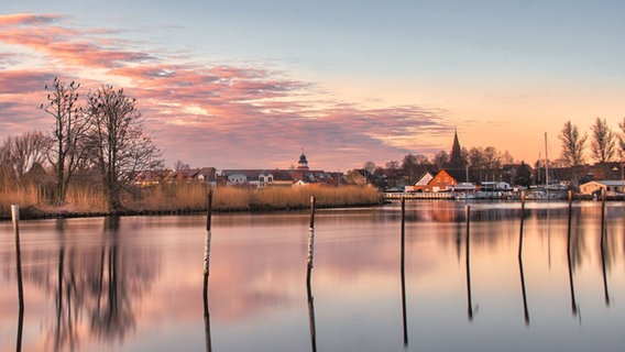 Stadthafen in Ueckermünde  Foto: Lutz Hoffmann