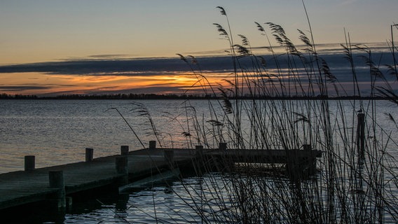 Sonnenuntergang über der Ostsee. © NDR Foto: Werner Bayer aus Neubrandenburg