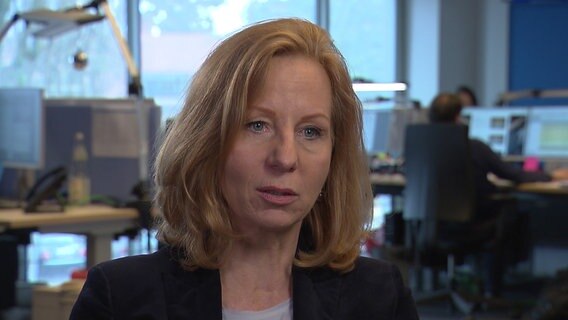 RBB-Intendantin Patricia Schlesinger im Interview mit ZAPP. © NDR Foto: Screenshot