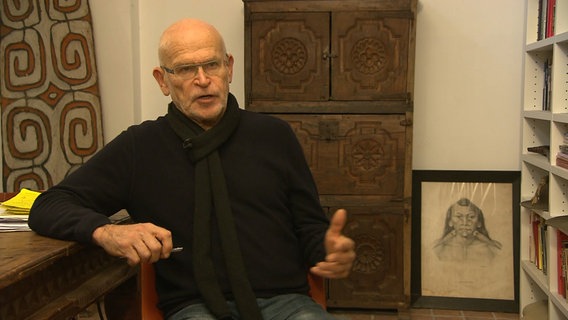 Günter Wallraff, Schriftsteller und Enthüllungsjournalist © NDR 