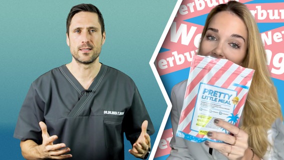 Collage mit "Medfluencern" Doktor Weigl und Doc Alina © NDR 