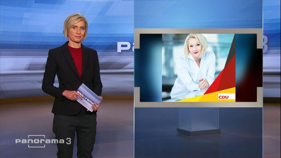 Susanne Stichler moderiert Panorama 3.  