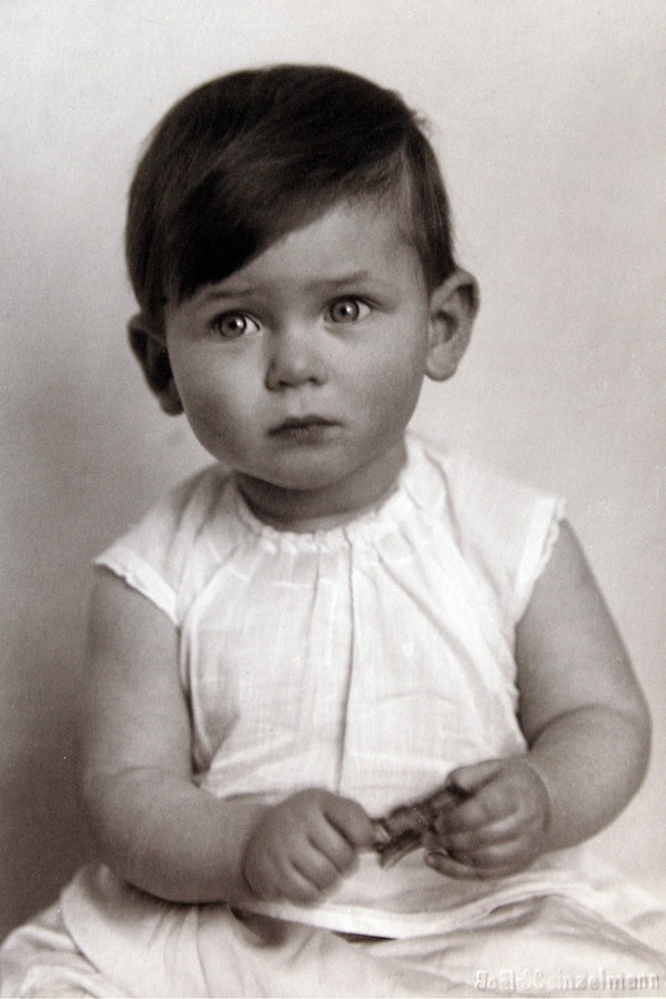 Irene Butter, geborene Hasenberg, als Kleinkind. © privat 